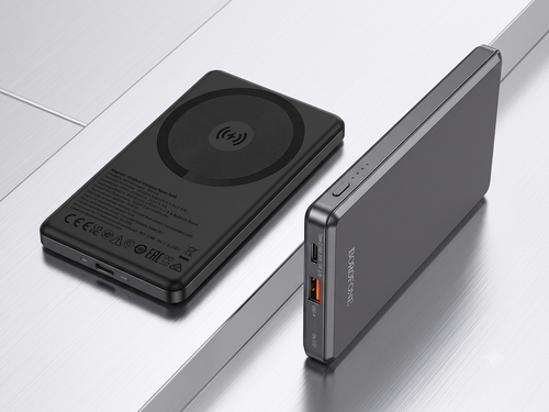 BOROFONE BJ50 5000mAh Ultra-Thin Magnetic Wireless Power Bank (20W PD)