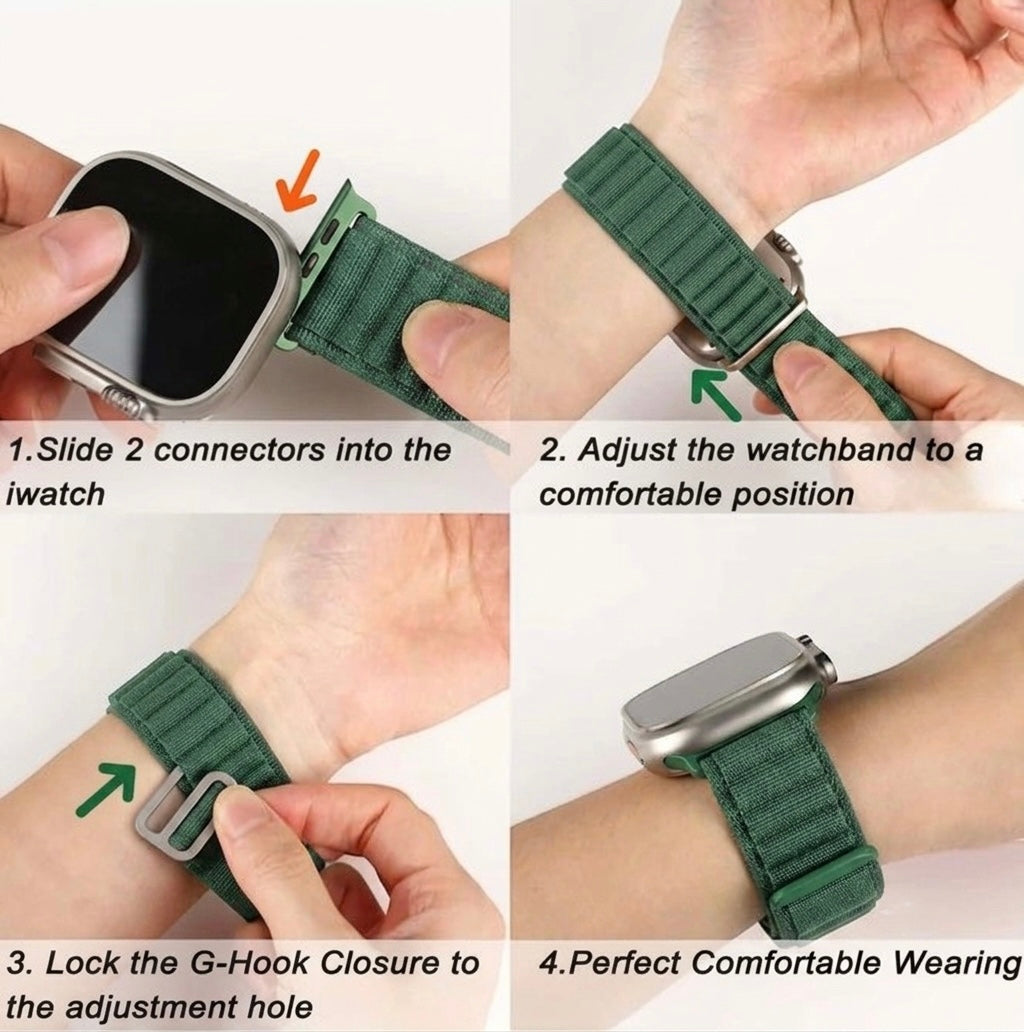 HOCO WA14 Trail Loop Lightweight Nylon Strap for Apple Watch