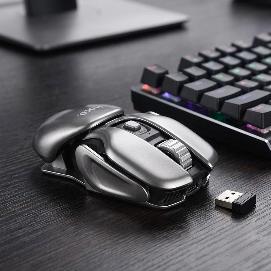 Hoco 2.4G Wireless Gaming Mouse – Ergonomic Optical Mouse with USB Receiver